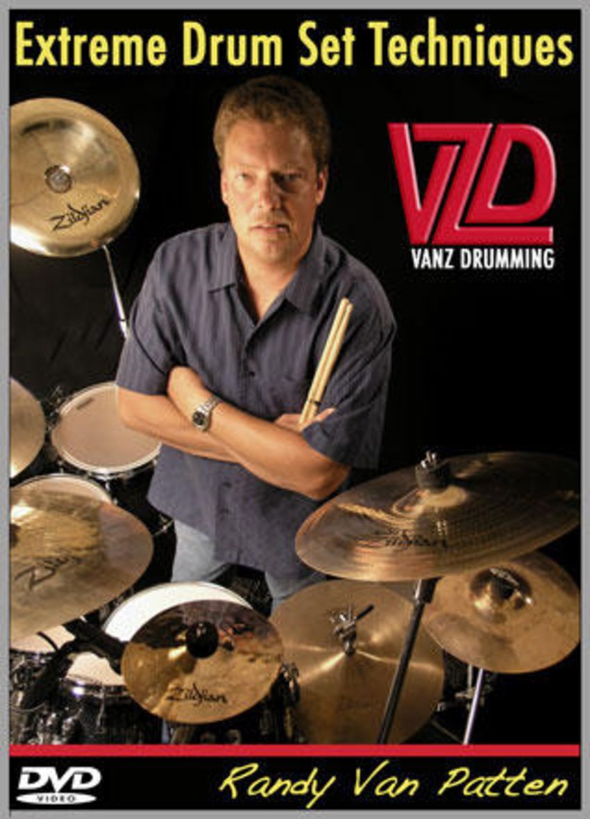 The DVD features nearly two hours of drum instruction.